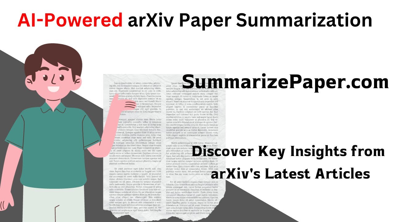 SummarizePaper - Video Overview