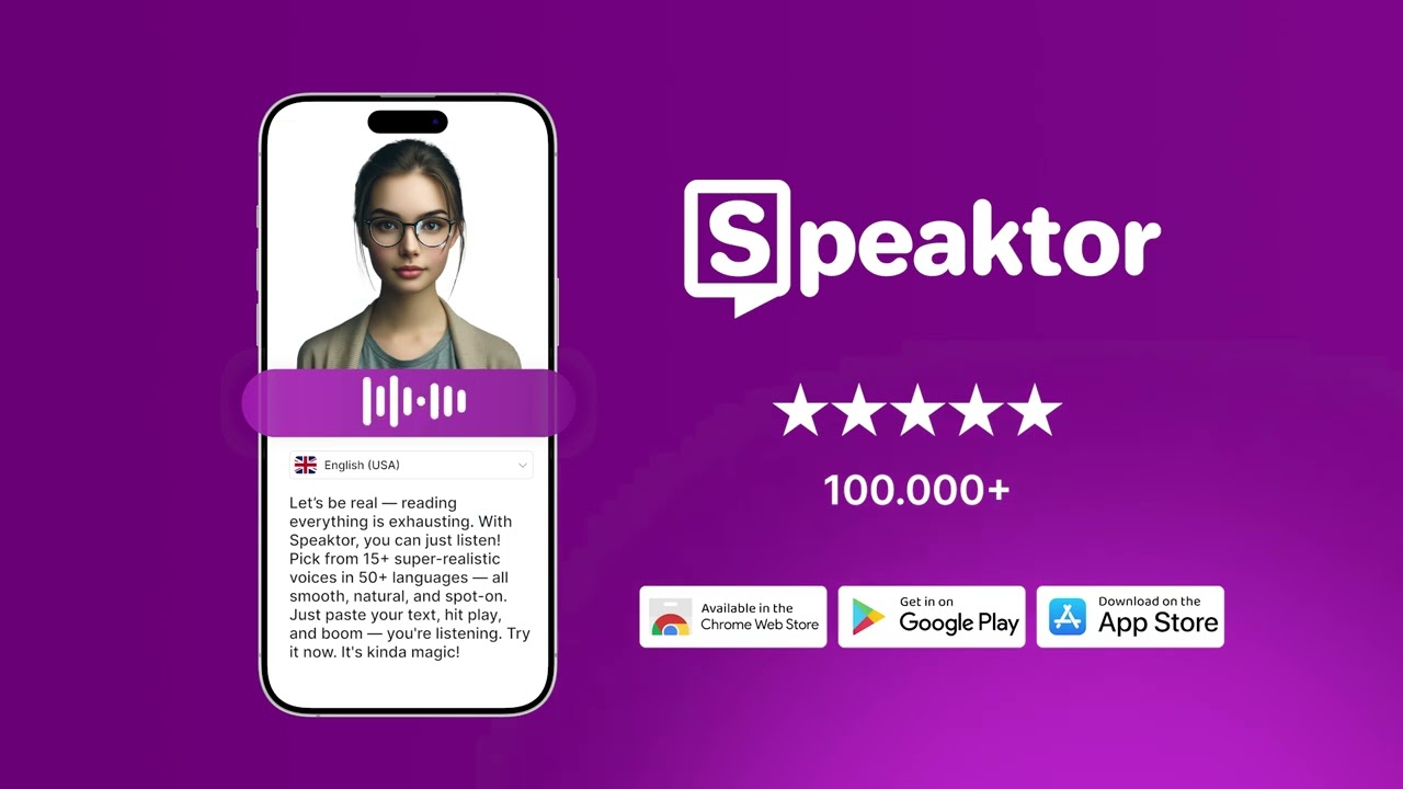 Speaktor - Video Overview