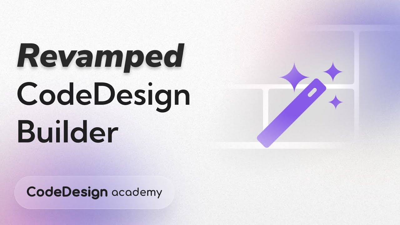 CodeDesign - Video Overview