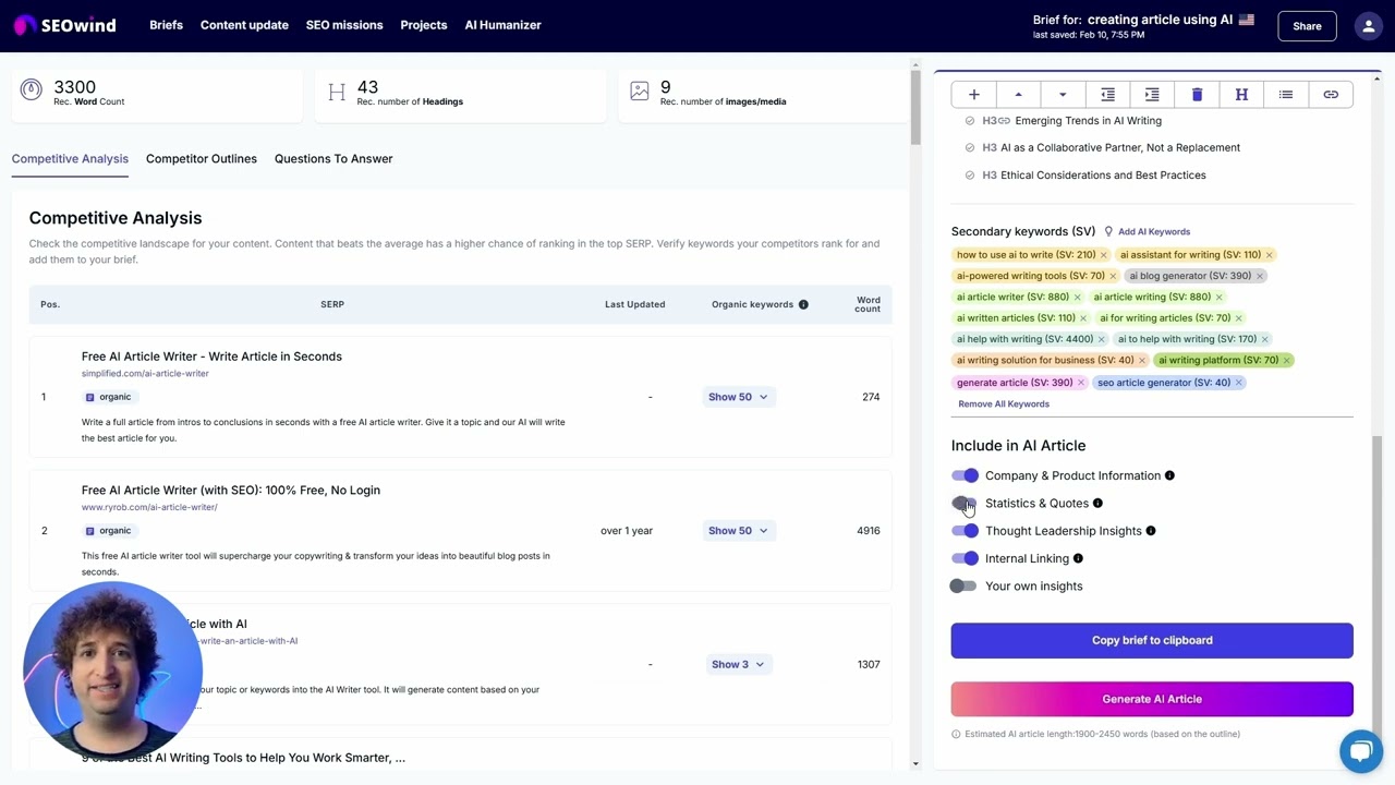 SEOwind - Video Overview