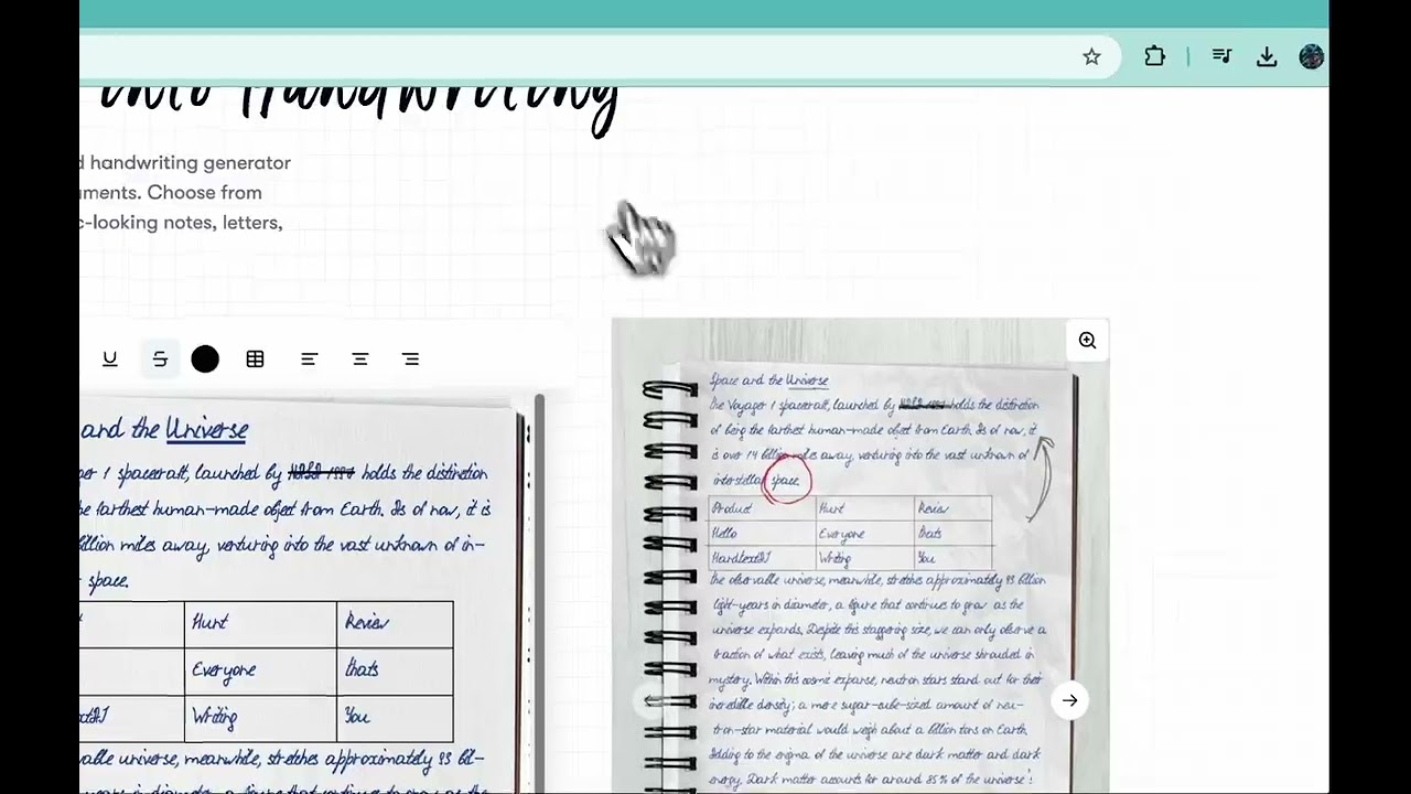 HandtextAI - Video Overview