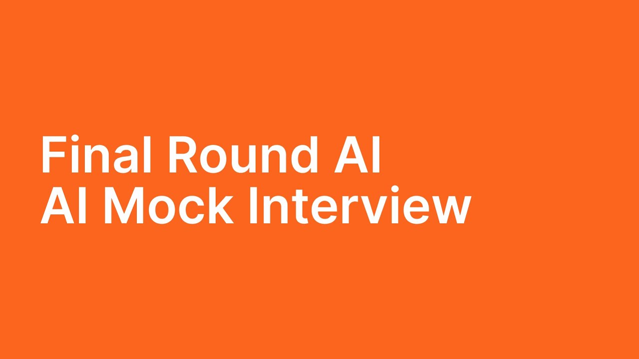 Final Round AI - Video Overview