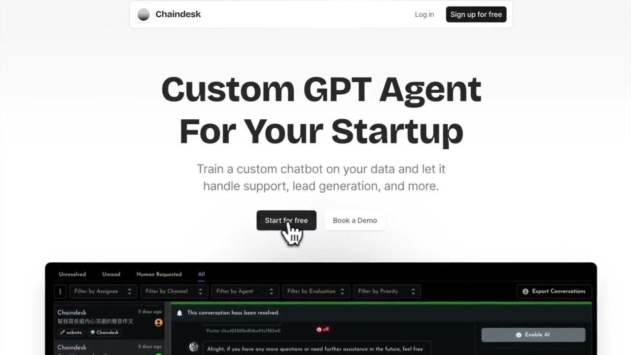 Chaindesk - Video Overview