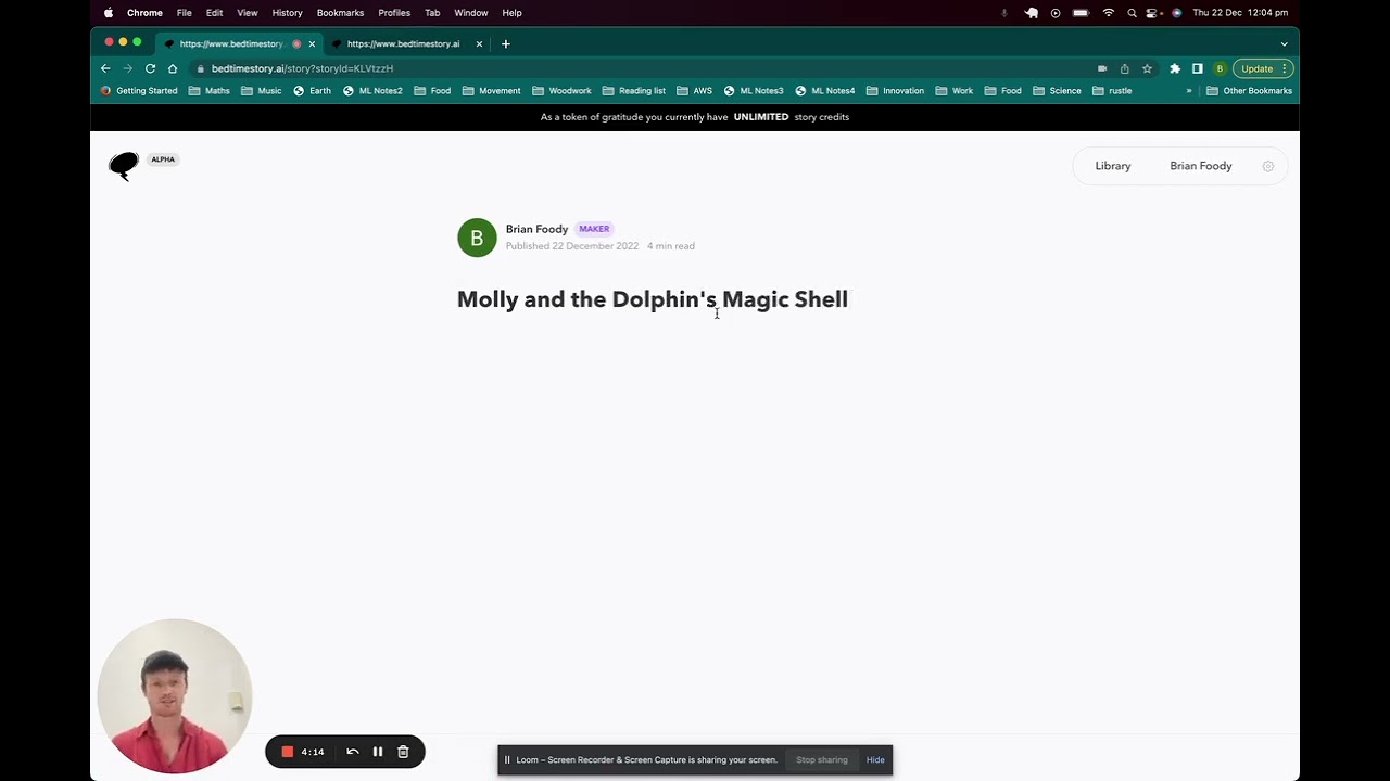Bedtimestory AI - Video Overview