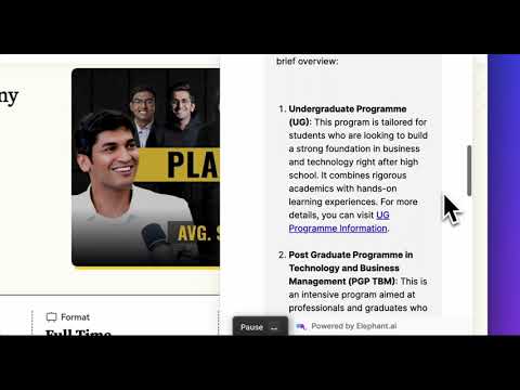Elephant.ai - Video Overview