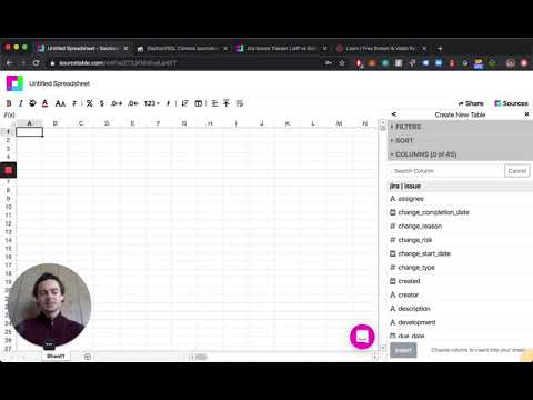 Sourcetable - Video Overview