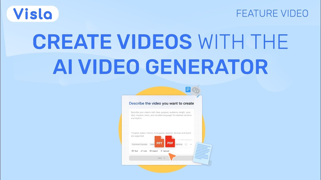 Visla AI Video Generator - Video Overview