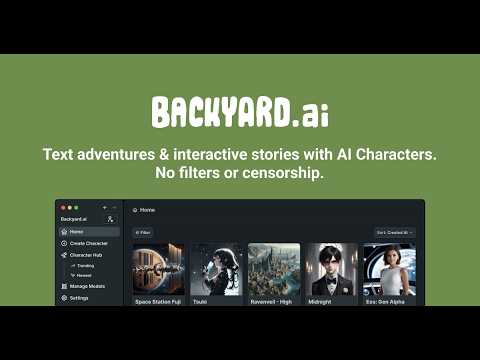 Backyard AI - Video Overview