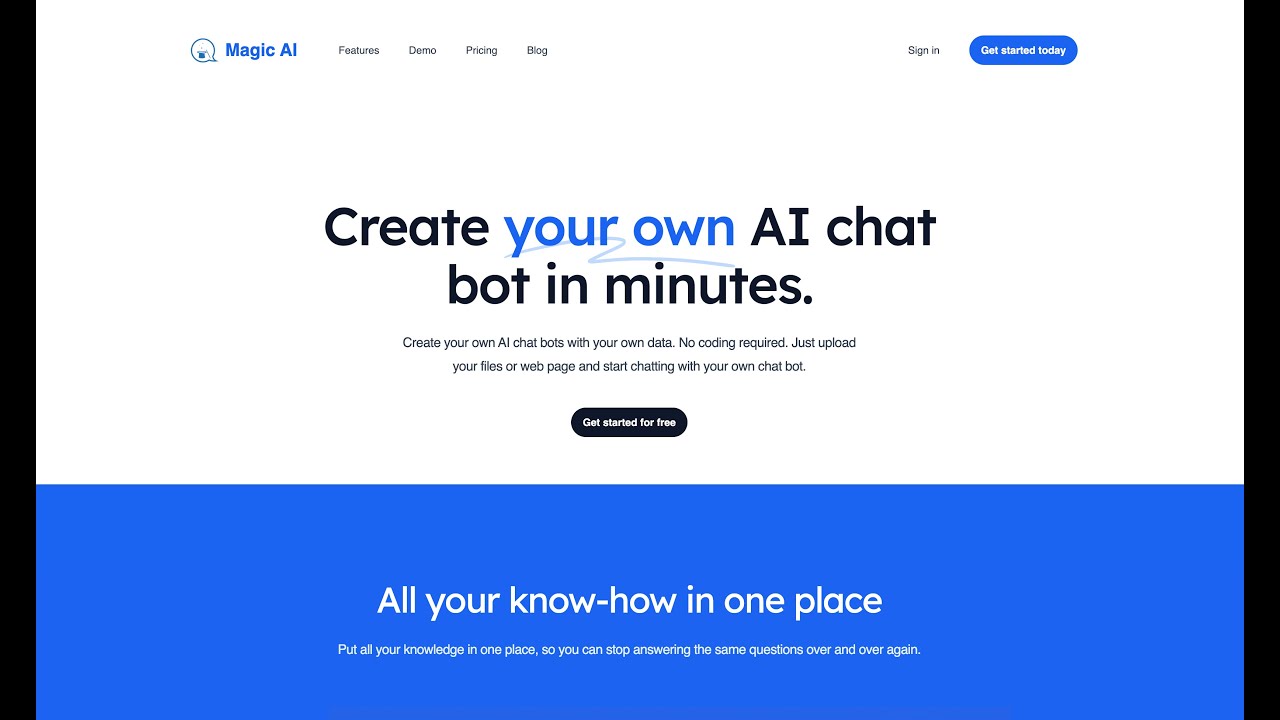 Magic AI - Video Overview