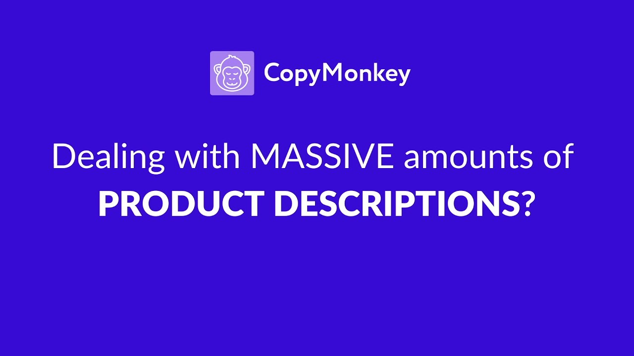 CopyMonkey - Video Overview