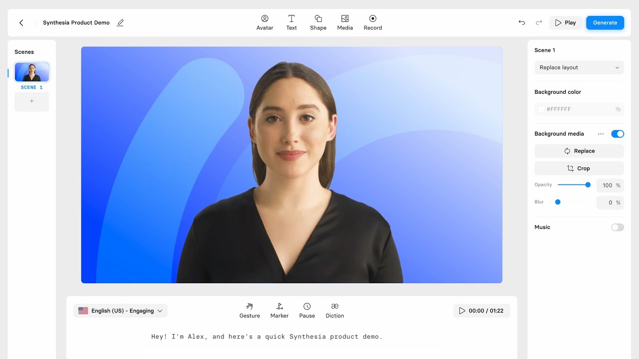 Synthesia - Video Overview