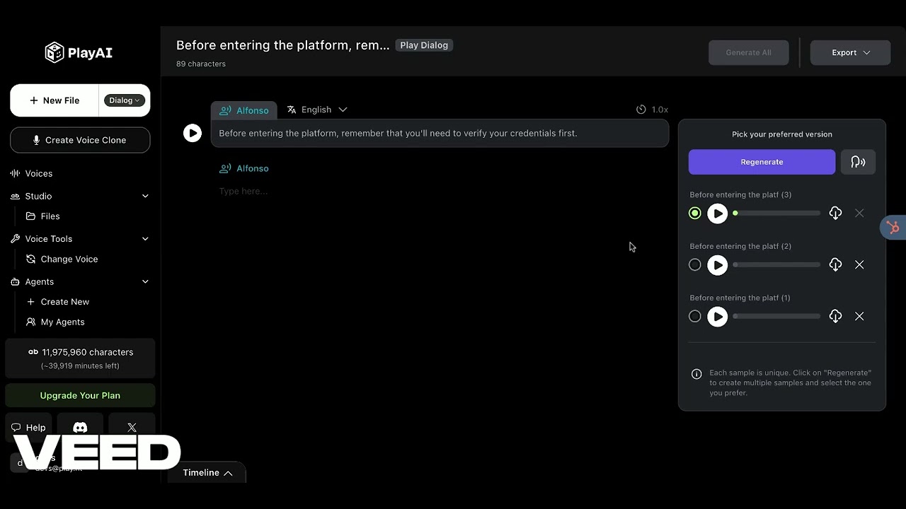 PlayAI - Video Overview