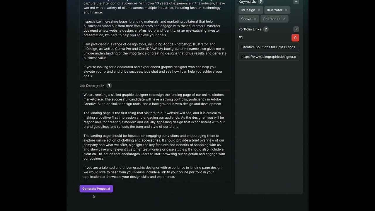 ProposalGenie - Video Overview