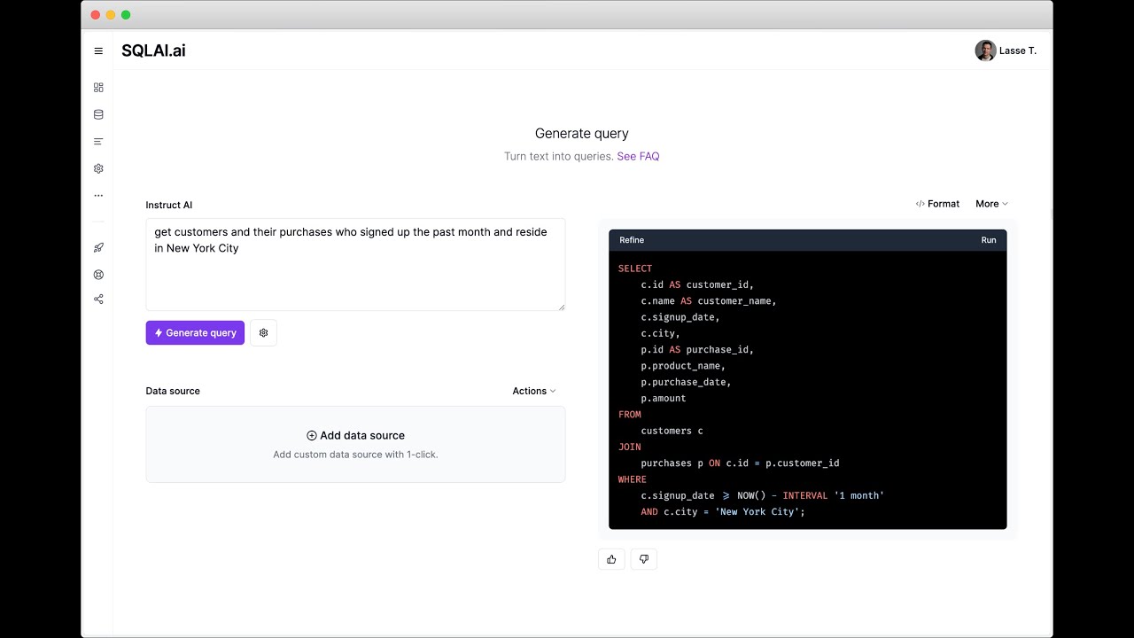 SQLAI.ai - Video Overview