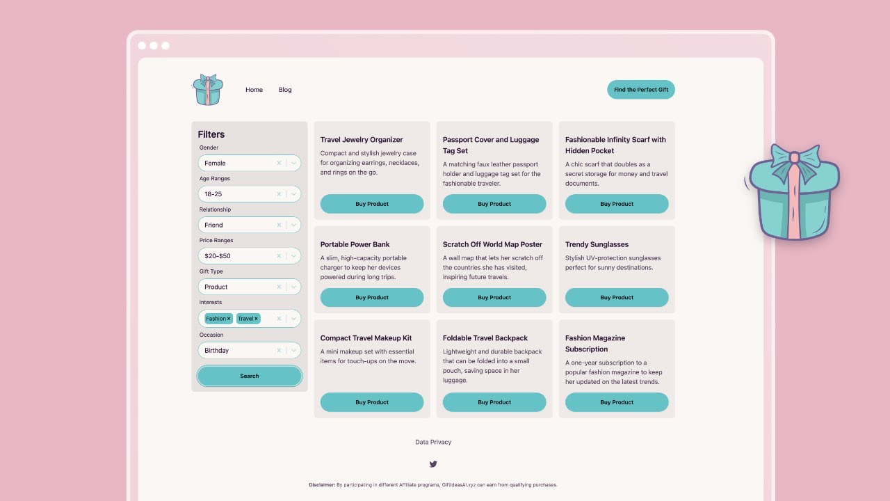 Gift Ideas AI - Video Overview