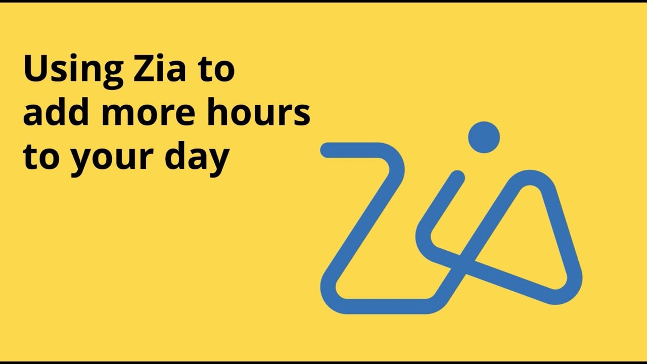Zia - Video Overview