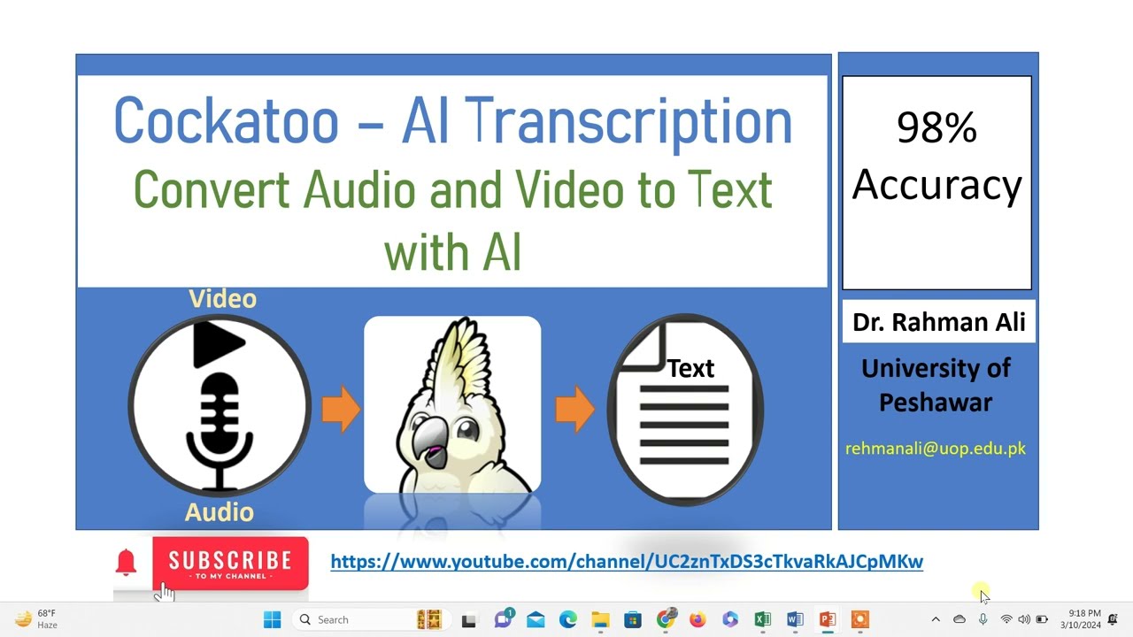 Cockatoo - Video Overview