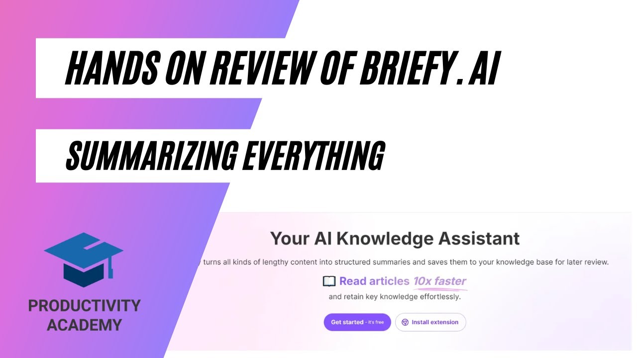 Briefy - Video Overview