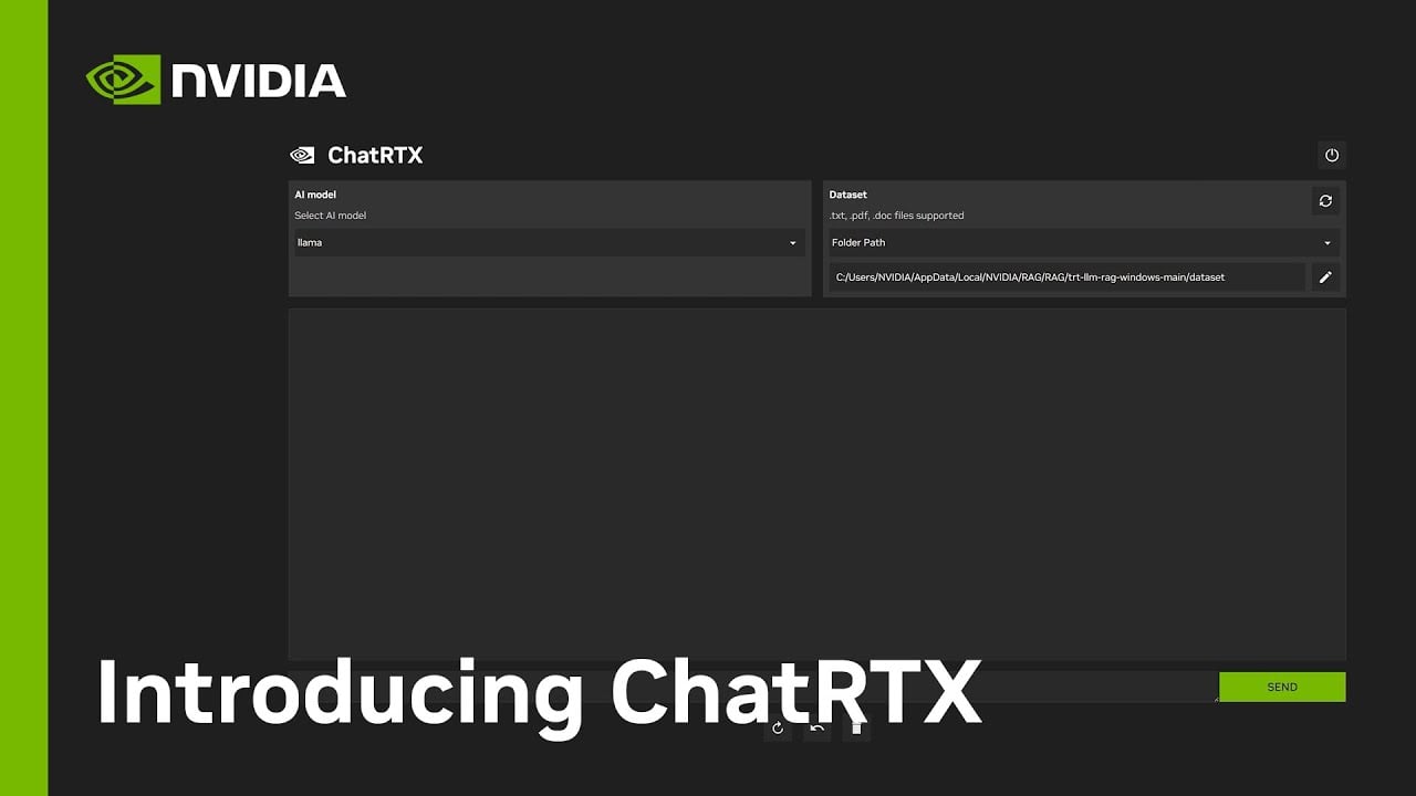 ChatRTX - Video Overview
