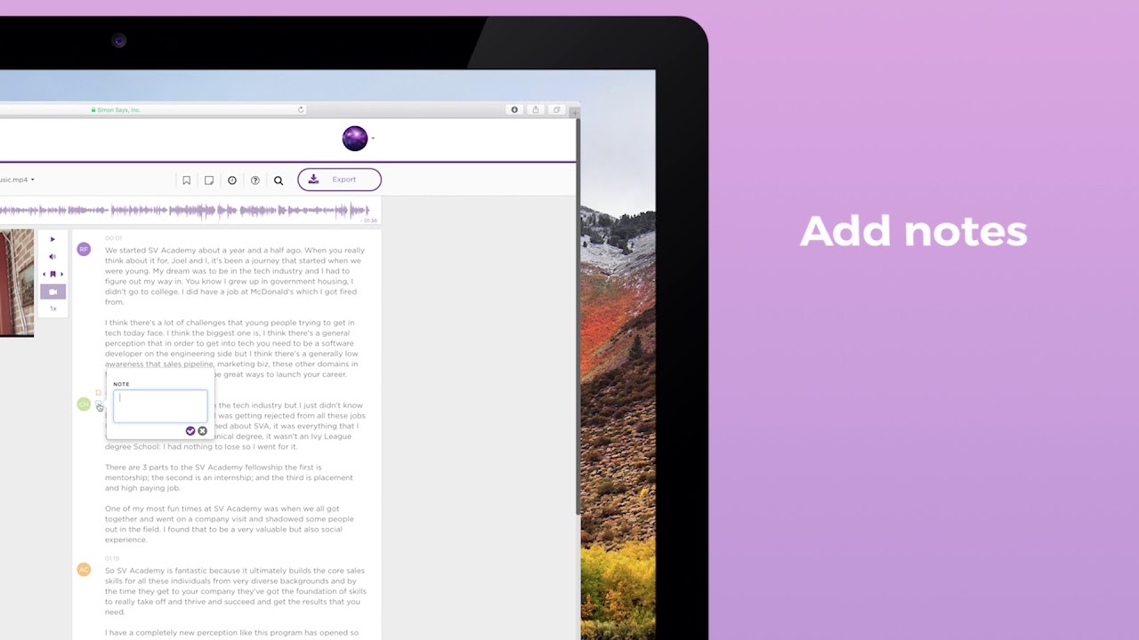 Simon Says - Video Overview