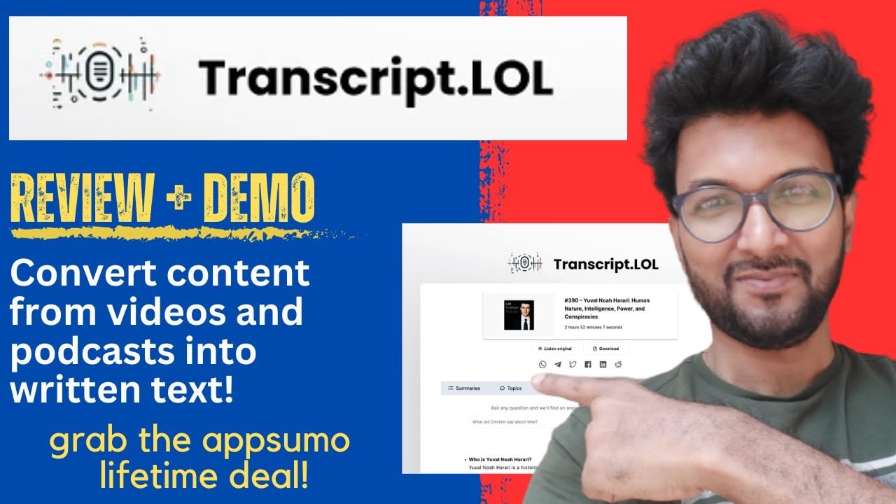 Transcript LOL - Video Overview