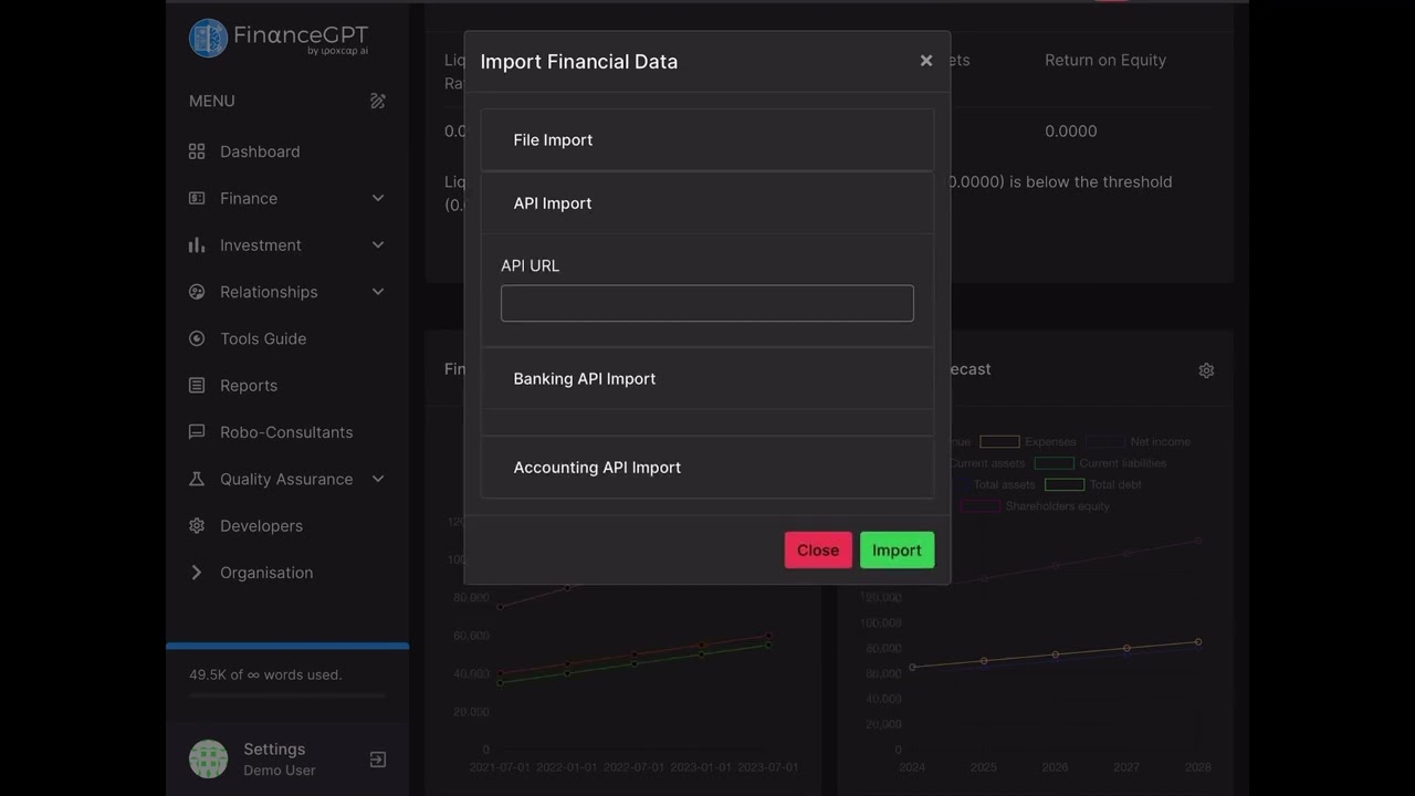 FinanceGPT Chat - Video Overview