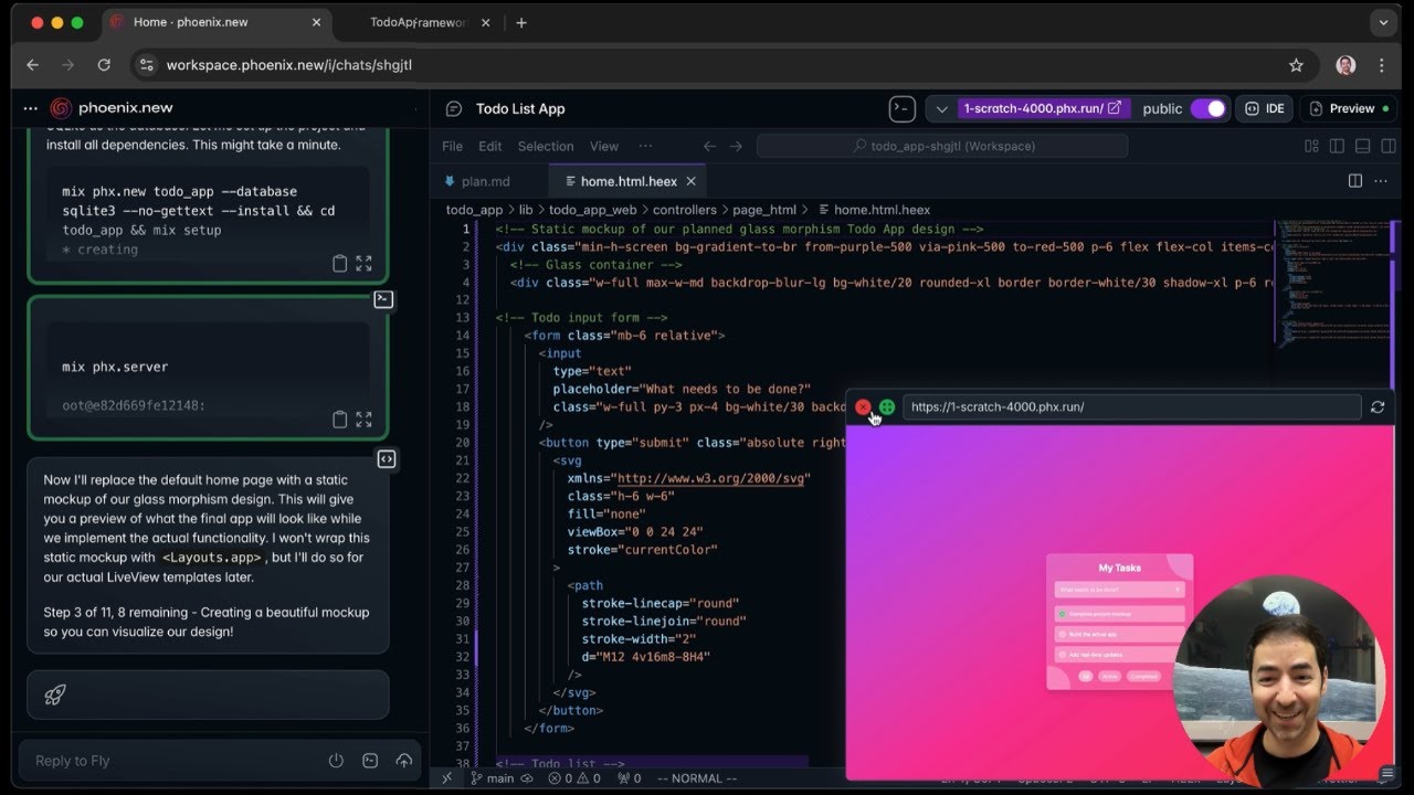 Phoenix.new - Video Overview