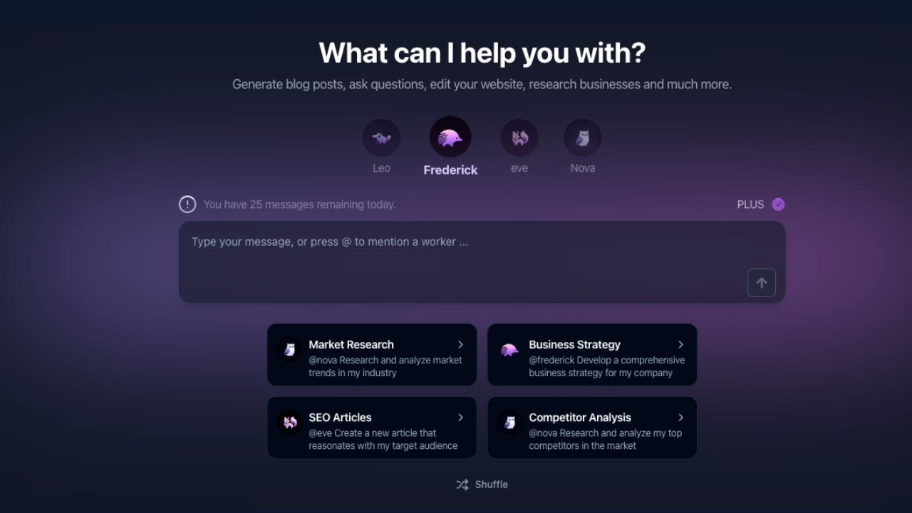 Frederick AI - Video Overview