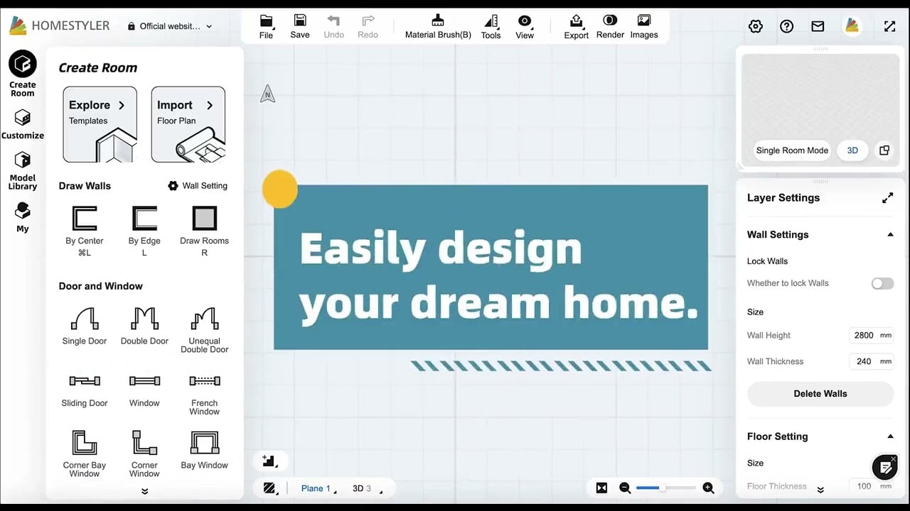 Homestyler AI Designer - Video Overview
