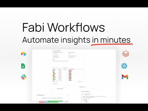 Fabi.ai - Video Overview