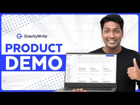 GravityWrite - Video Overview