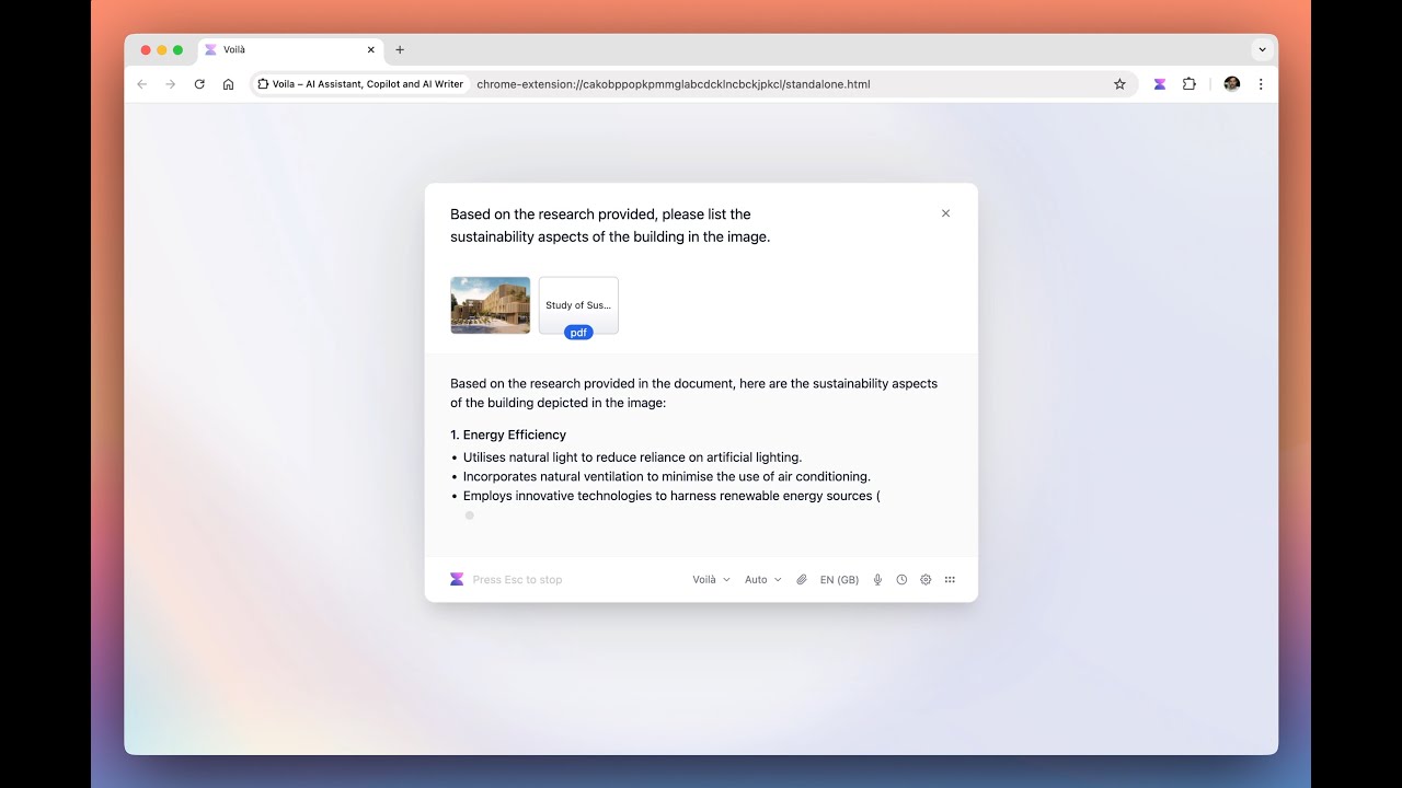 Voila - Video Overview