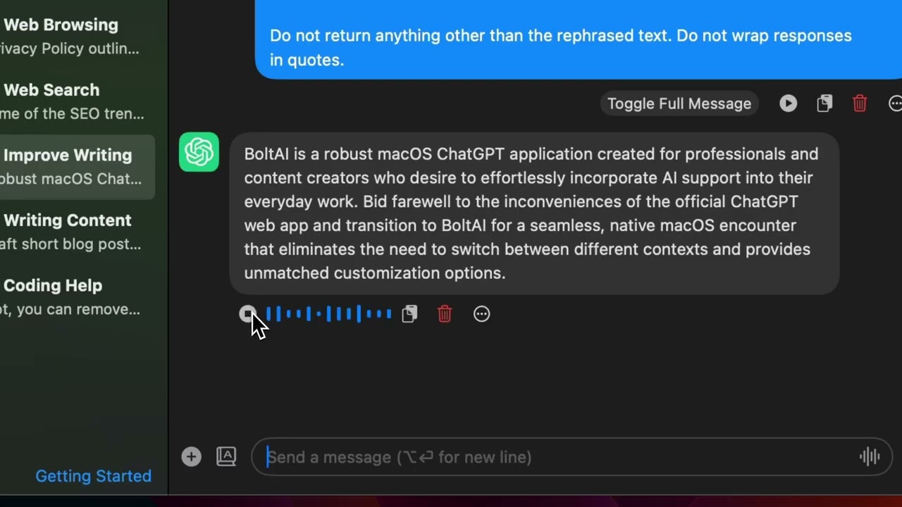 BoltAI - Video Overview