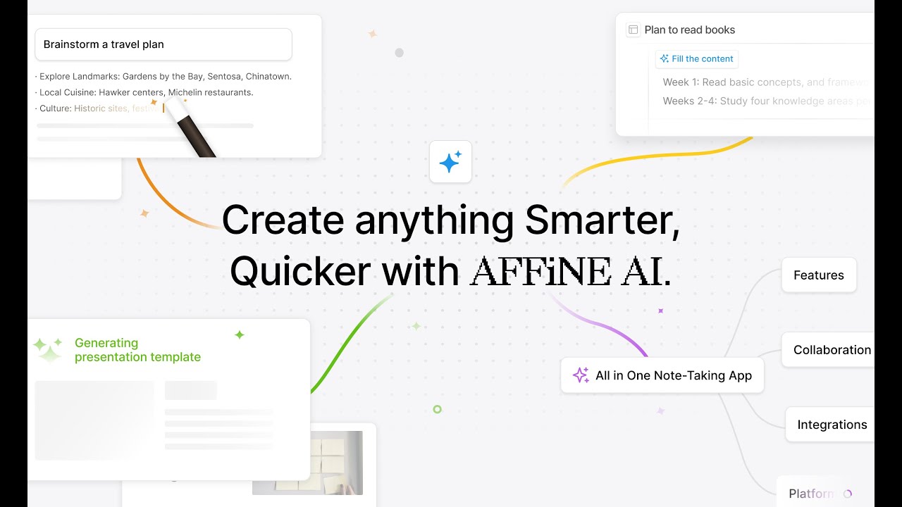 AFFiNE AI - Video Overview