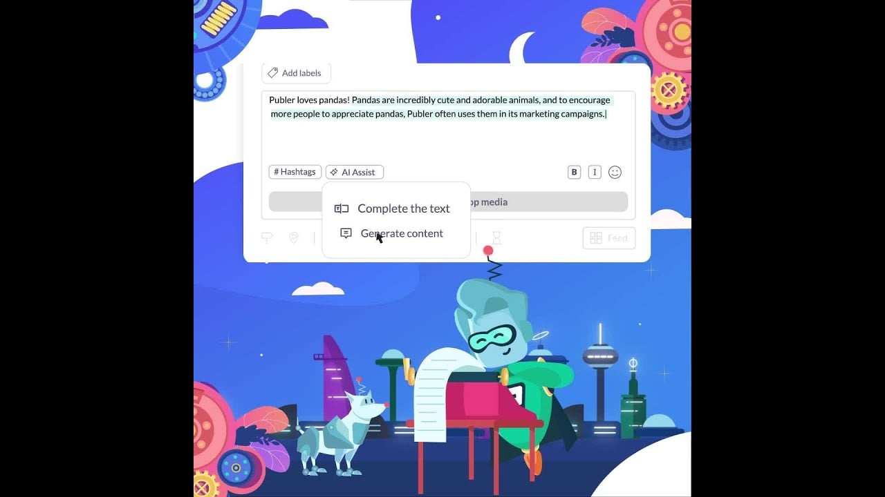 Publer AI Assist - Video Overview