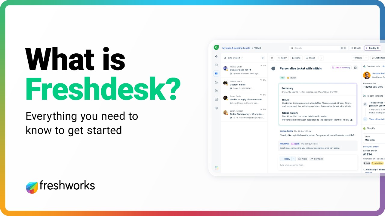 Freshdesk - Video Overview