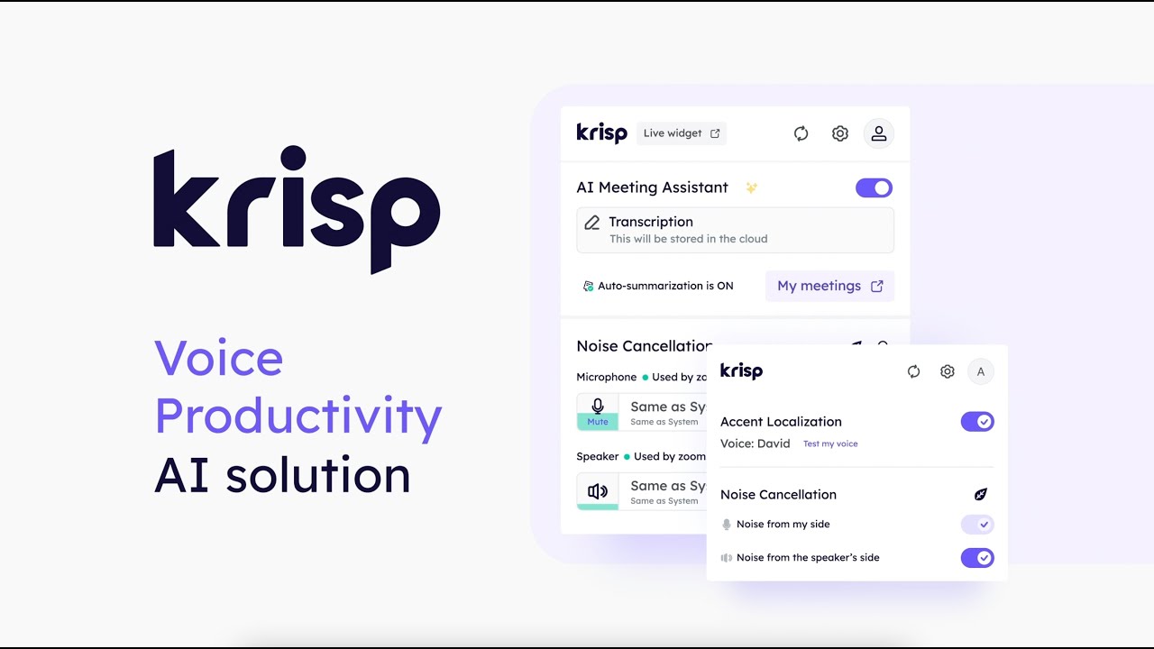 Krisp - Video Overview