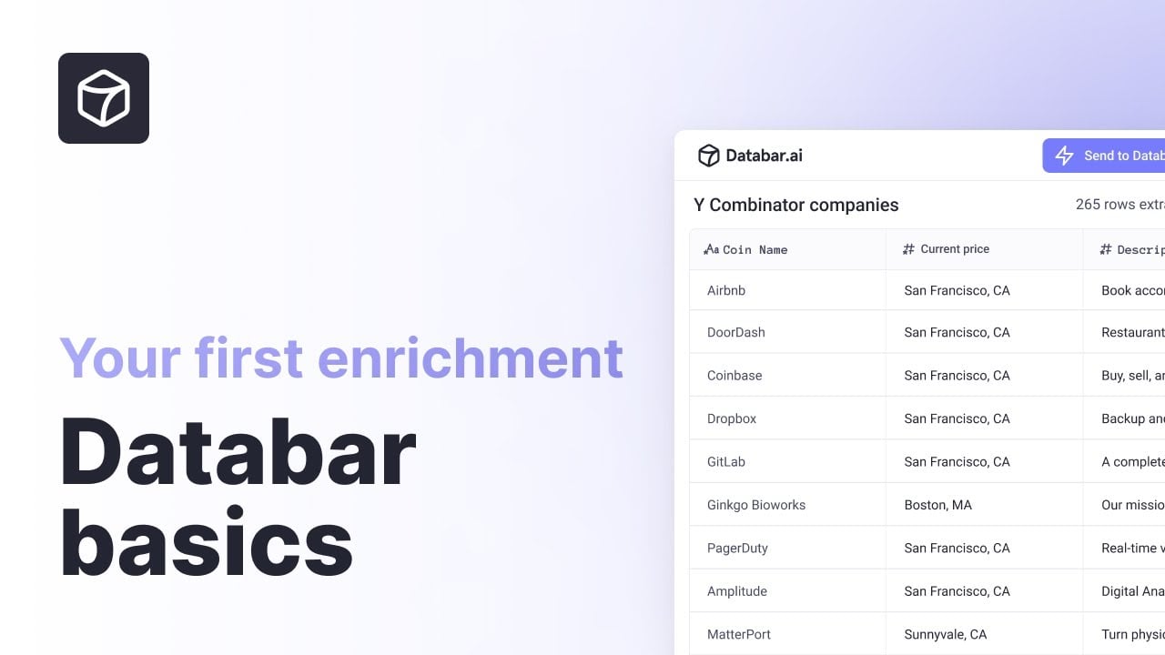 Databar.ai - Video Overview