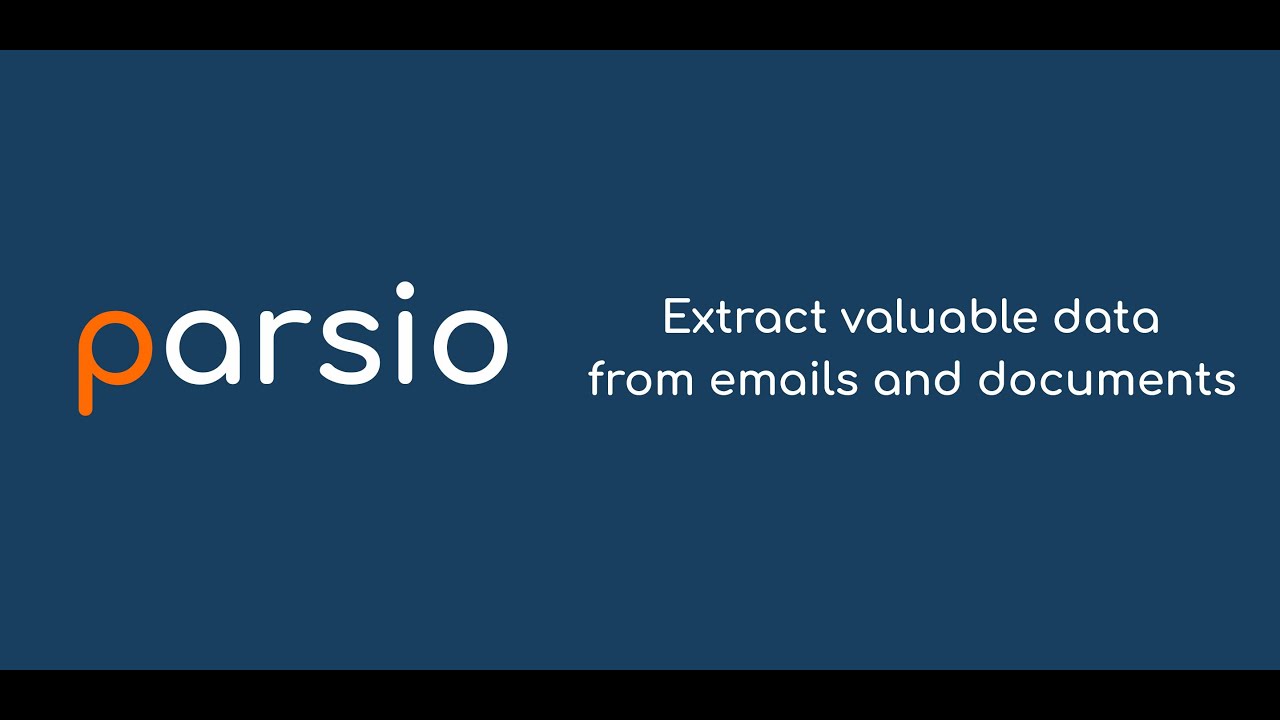Parsio - Video Overview