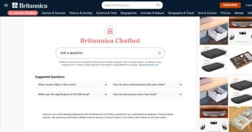 Britannica Chatbot
