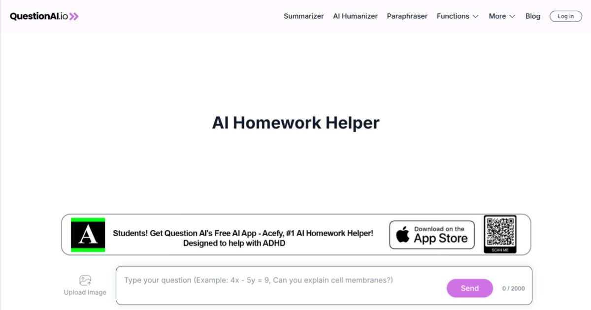 QuestionAI.io - screenshot