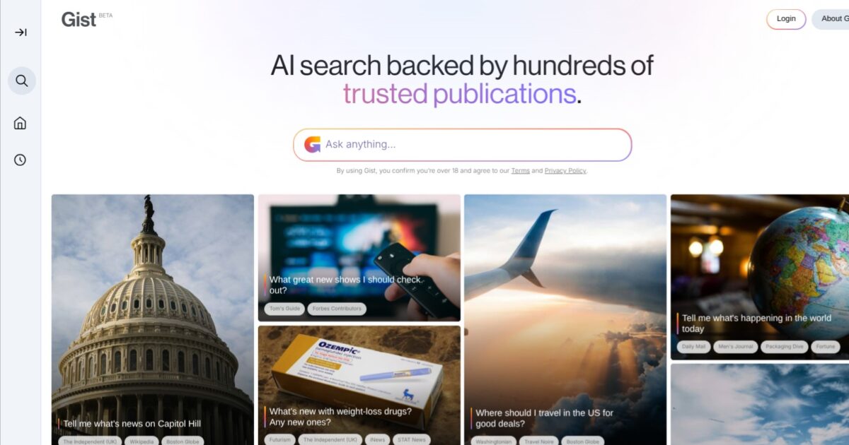 Gist - screenshot