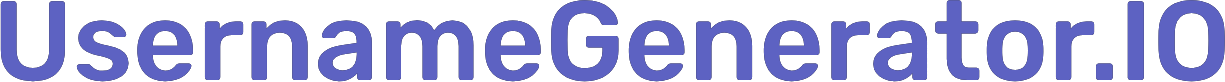 UsernameGenerator.IO