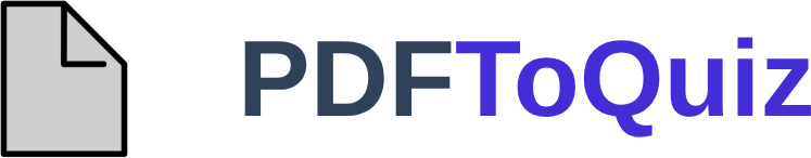 PDFToQuiz
