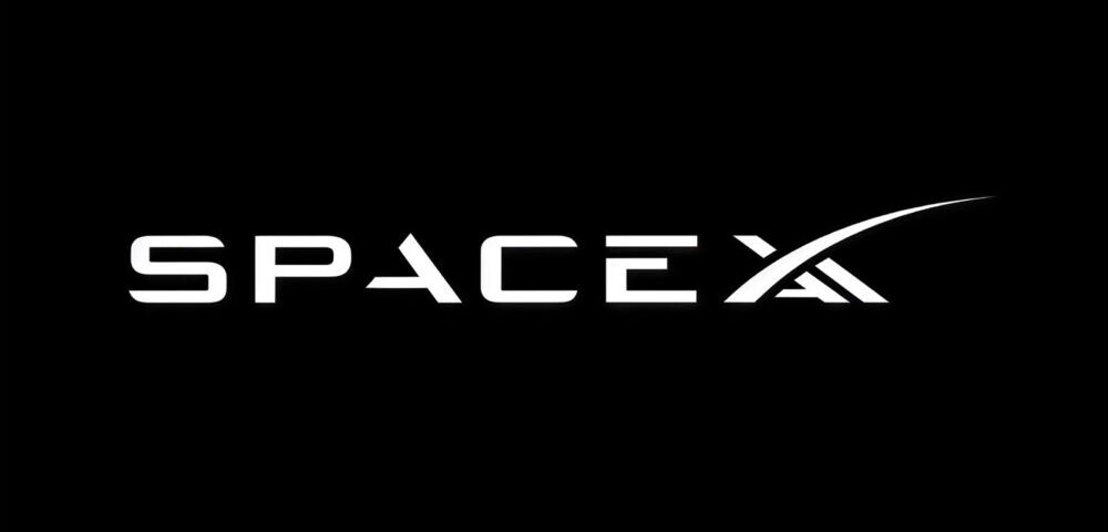 Article Image - Best AI Tools SpaceX logo in white on a black background, wordmark with a curved arc above the Xs.