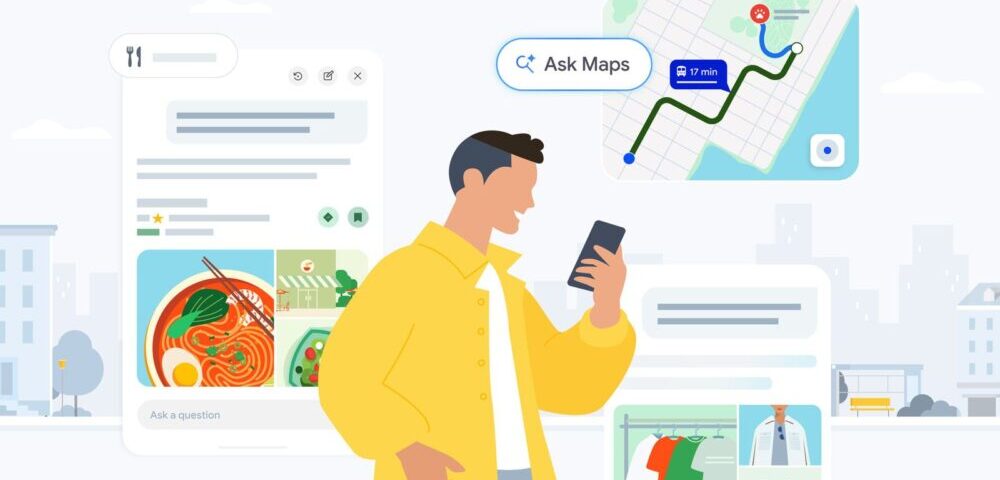 Article Image - Best AI Tools Google Maps gets agentic: Ask Maps can now order your food and book your hotel